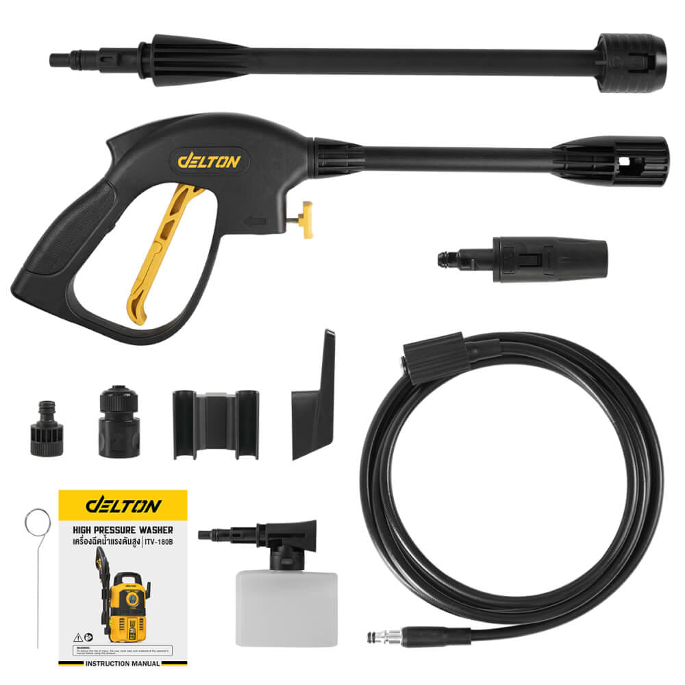 เครื่องฉีดน้ำแรงดันสูง DELTON รุ่น ITV-180B 180 บาร์ 2200 วัตต์_7